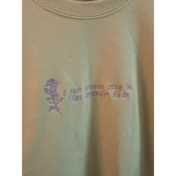 Gildan I Just Wanna Stay in That Lavender Haze Taylor Swift Inspired Sweatshirt - Picture 2 of 6